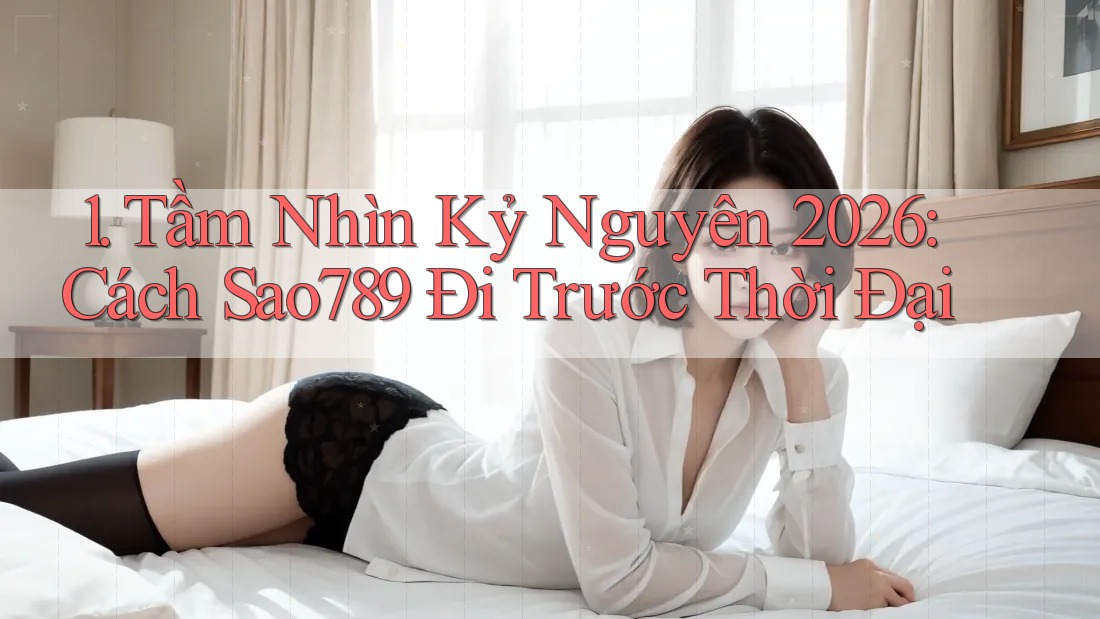 1. Tầm Nhìn Kỷ Nguyên 2026: Cách Sao789 Đi Trước Thời Đại