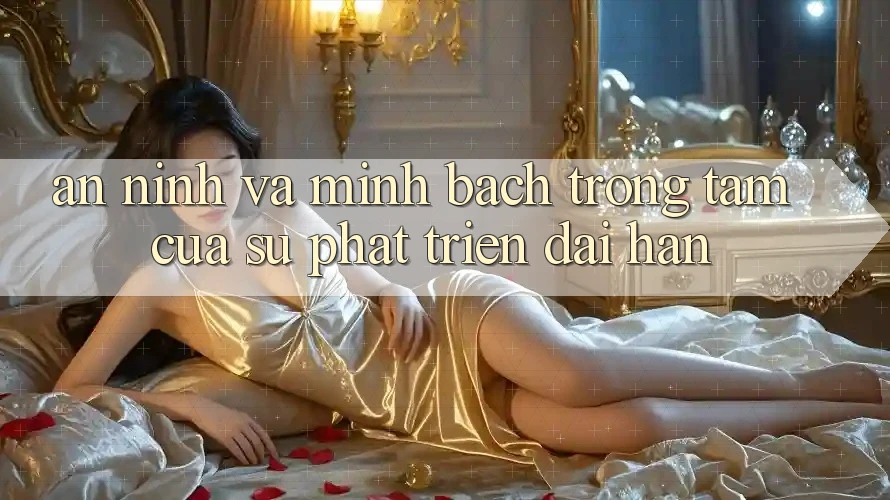 An ninh Và Minh Bạch: Trọng Tâm Của Sự Phát Triển Dài hạn
