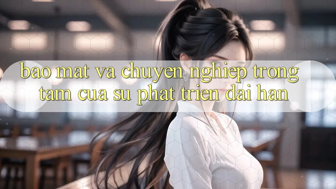 Bảo Mật Và Chuyên nghiệp: Trọng Tâm Của Sự Phát Triển Dài hạn