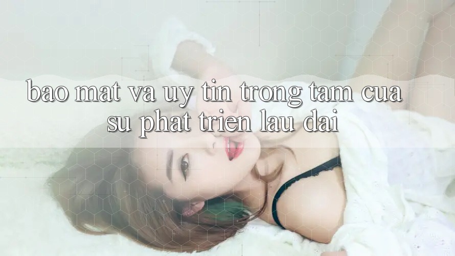 Bảo Mật Và Uy tín: Trọng Tâm Của Sự Phát Triển Lâu dài Bảo Mật Và Uy tín: Trọng Tâm Của Sự Phát Triển Lâu dài