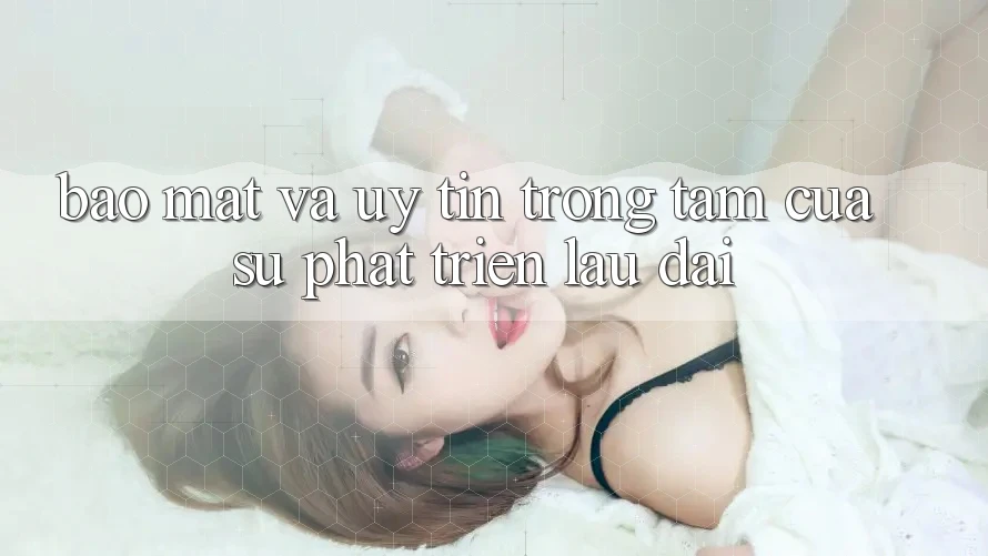 Bảo Mật Và Uy tín: Trọng Tâm Của Sự Phát Triển Lâu dài