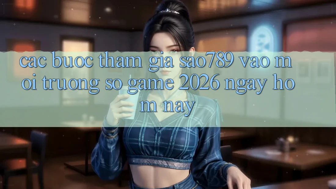 Các bước Tham Gia sao789 - Vào Môi trường số Game 2026 - Ngay Hôm Nay Các bước Tham Gia sao789 - Vào Môi trường số Game 2026 - Ngay Hôm Nay