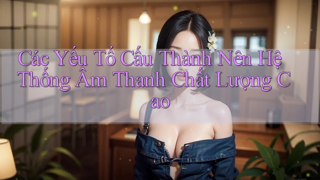 Các Yếu Tố Cấu Thành Nên Hệ Thống Âm Thanh Chất Lượng Cao