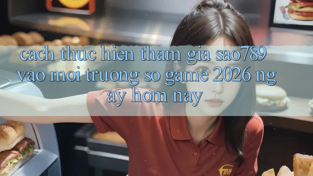Cách thực hiện Tham Gia sao789 - Vào Môi trường số Game 2026 - Ngay Hôm Nay