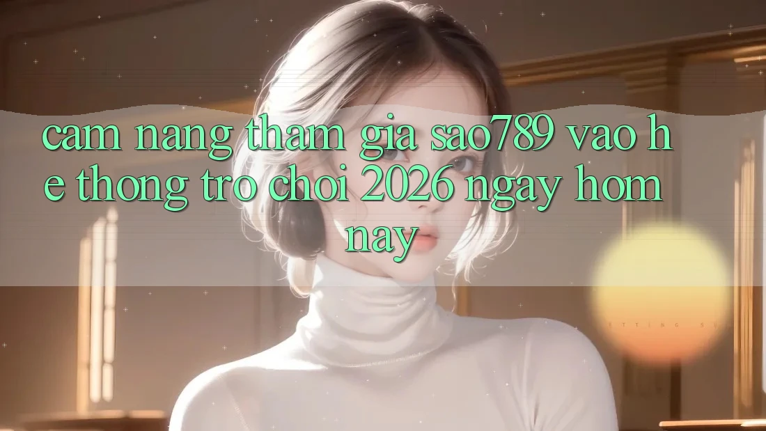 Cẩm nang Tham Gia sao789 - Vào Hệ thống Trò chơi 2026 - Ngay Hôm Nay Cẩm nang Tham Gia sao789 - Vào Hệ thống Trò chơi 2026 - Ngay Hôm Nay