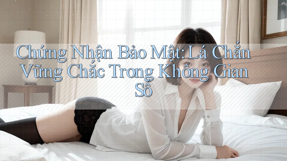 Chứng Nhận Bảo Mật: Lá Chắn Vững Chắc Trong Không Gian Số Chứng Nhận Bảo Mật: Lá Chắn Vững Chắc Trong Không Gian Số
