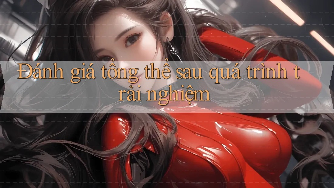Đánh giá tổng thể sau quá trình trải nghiệm Đánh giá tổng thể sau quá trình trải nghiệm