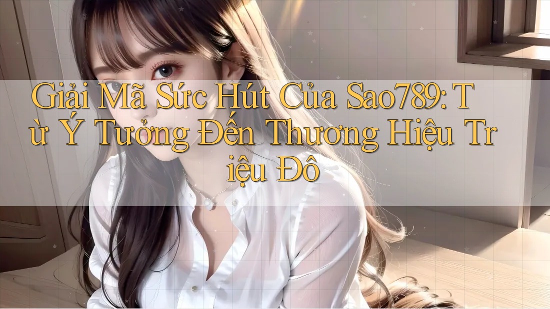 Giải Mã Sức Hút Của Sao789: Từ Ý Tưởng Đến Thương Hiệu Triệu Đô Giải Mã Sức Hút Của Sao789: Từ Ý Tưởng Đến Thương Hiệu Triệu Đô