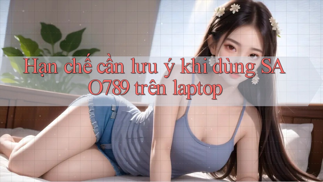 Hạn chế cần lưu ý khi dùng SAO789 trên laptop