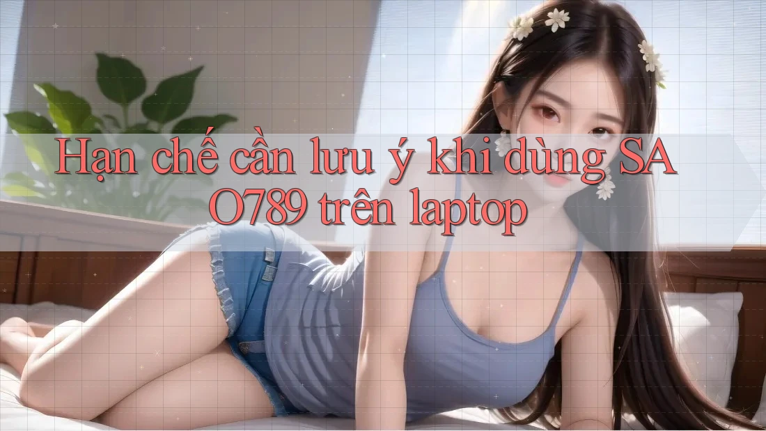 Hạn chế cần lưu ý khi dùng SAO789 trên laptop