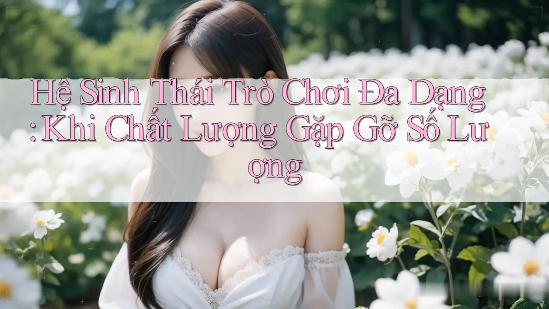 Hệ Sinh Thái Trò Chơi Đa Dạng: Khi Chất Lượng Gặp Gỡ Số Lượng