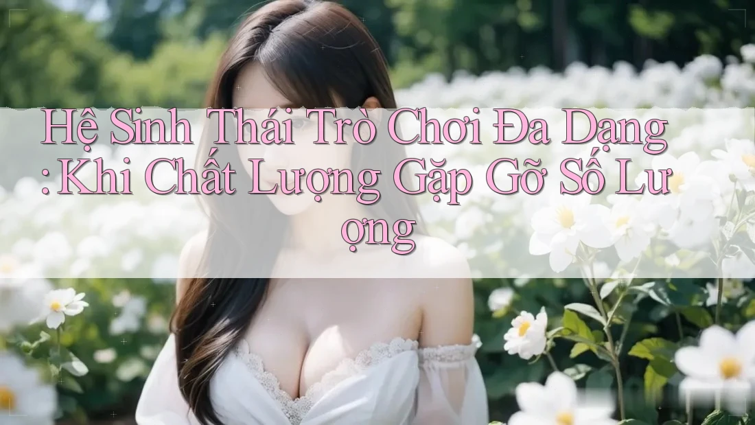 Hệ Sinh Thái Trò Chơi Đa Dạng: Khi Chất Lượng Gặp Gỡ Số Lượng