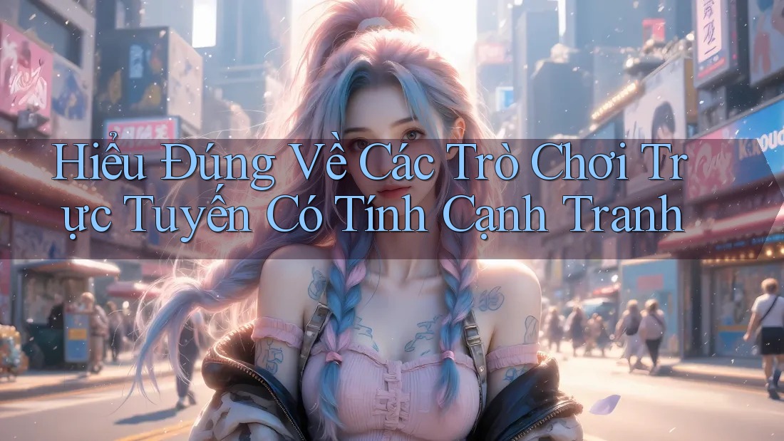 Hiểu Đúng Về Các Trò Chơi Trực Tuyến Có Tính Cạnh Tranh