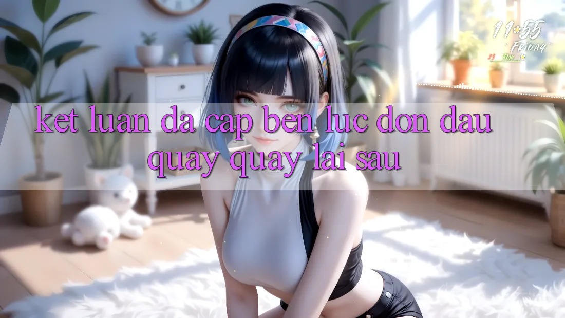 Kết Luận: Đã Cập bến Lúc Đón Đầu Quay quay lại sau