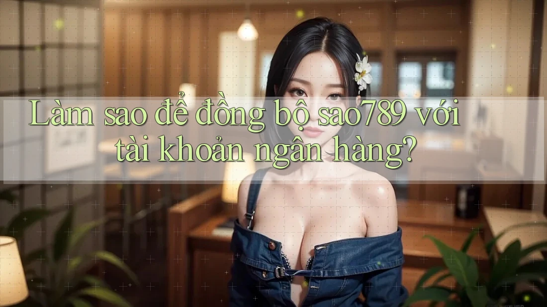 Làm sao để đồng bộ sao789 với tài khoản ngân hàng?