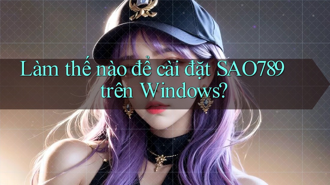 Làm thế nào để cài đặt SAO789 trên Windows?