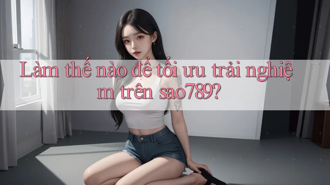 Làm thế nào để tối ưu trải nghiệm trên sao789?