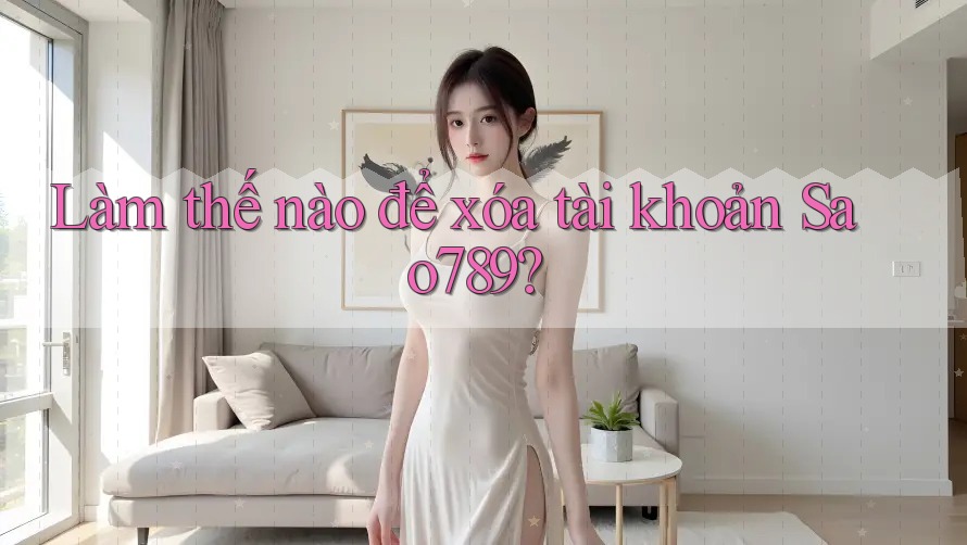 Làm thế nào để xóa tài khoản Sao789?