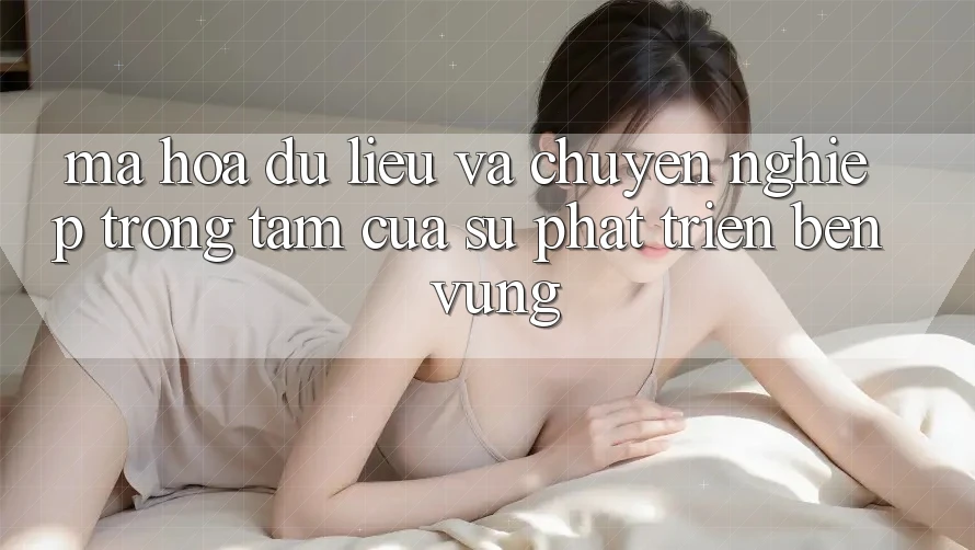 Mã hóa dữ liệu Và Chuyên nghiệp: Trọng Tâm Của Sự Phát Triển Bền Vững