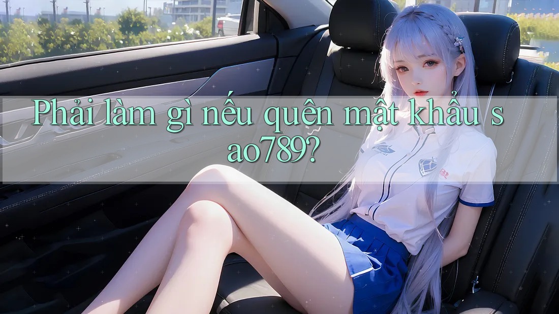 Phải làm gì nếu quên mật khẩu sao789? Phải làm gì nếu quên mật khẩu sao789?