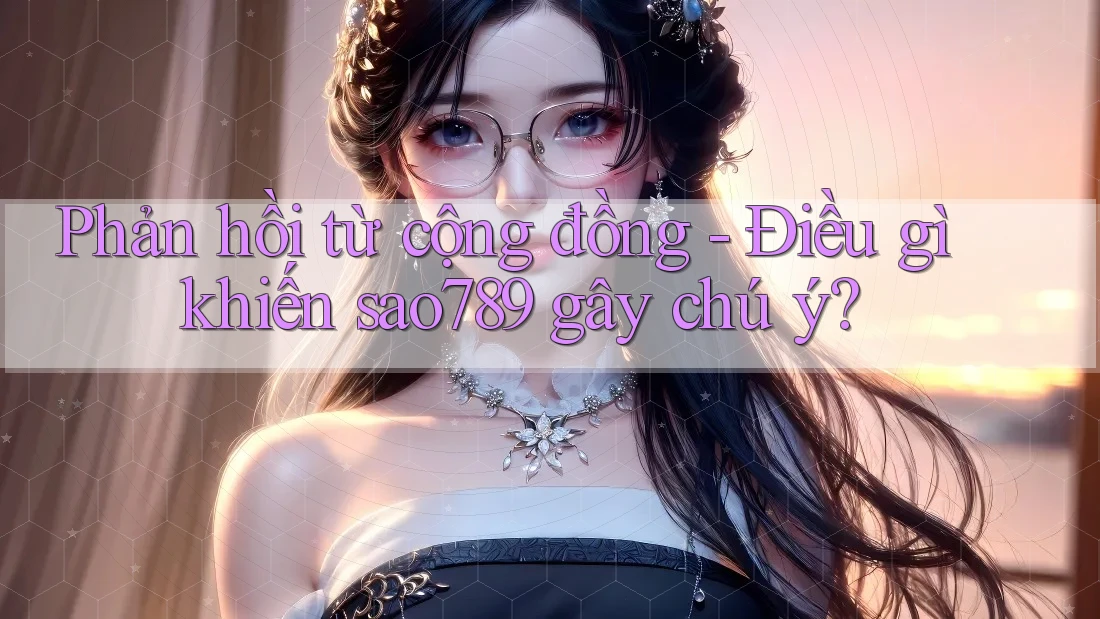 Phản hồi từ cộng đồng - Điều gì khiến sao789 gây chú ý?