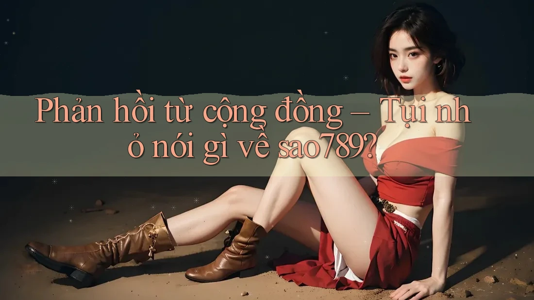 Phản hồi từ cộng đồng – Tụi nhỏ nói gì về sao789?