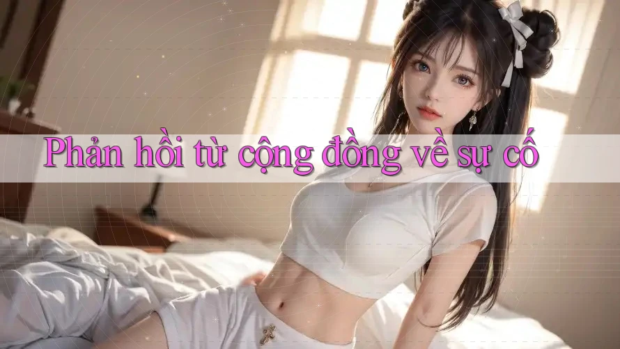 Phản hồi từ cộng đồng về sự cố