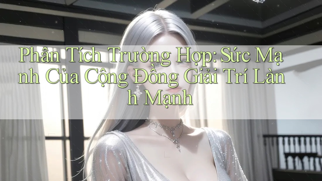Phân Tích Trường Hợp: Sức Mạnh Của Cộng Đồng Giải Trí Lành Mạnh
