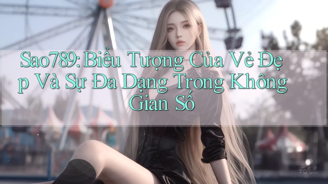 Sao789: Biểu Tượng Của Vẻ Đẹp Và Sự Đa Dạng Trong Không Gian Số