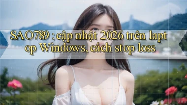 SAO789 cập nhật 2026 trên laptop Windows, cách stop loss