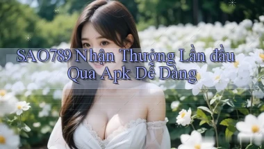 sao789  nhận thưởng lần đầu qua apk dễ dàng