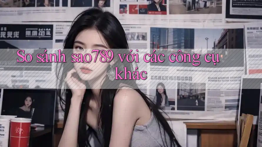 So sánh sao789 với các công cụ khác
