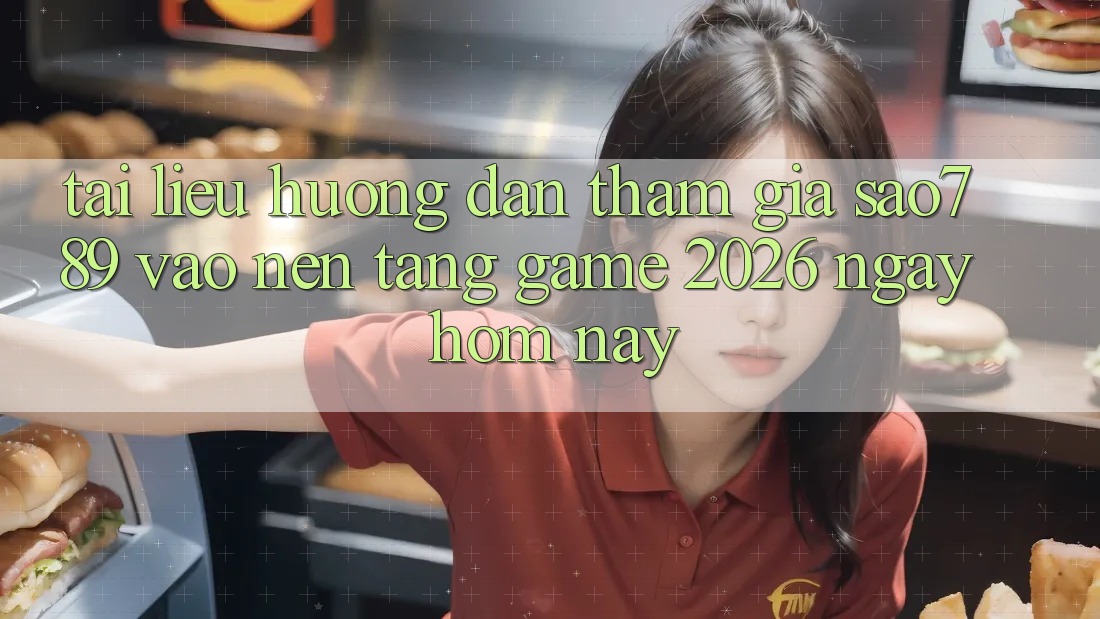 Tài liệu hướng dẫn Tham Gia sao789 - Vào Nền Tảng Game 2026 - Ngay Hôm Nay