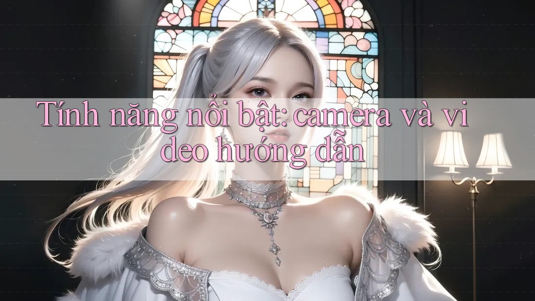 Tính năng nổi bật: camera và video hướng dẫn