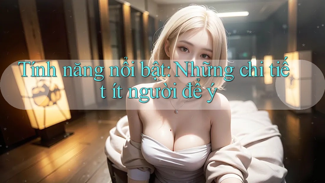 Tính năng nổi bật: những chi tiết ít người để ý