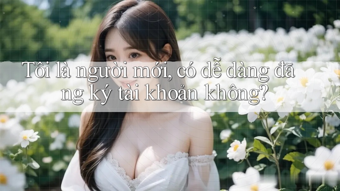 Tôi là người mới, có dễ dàng đăng ký tài khoản không?