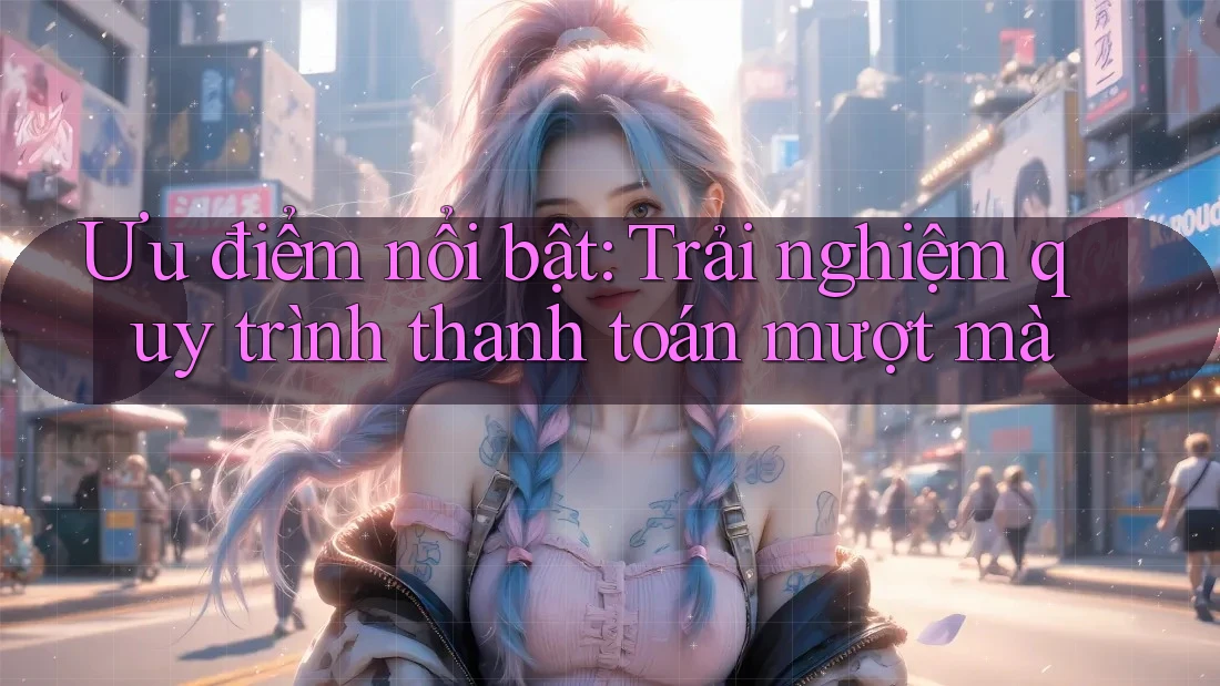 Ưu điểm nổi bật: Trải nghiệm quy trình thanh toán mượt mà