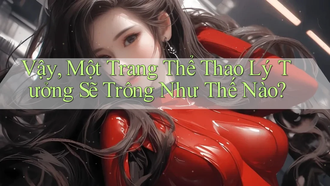 Vậy, Một Trang Thể Thao Lý Tưởng Sẽ Trông Như Thế Nào?